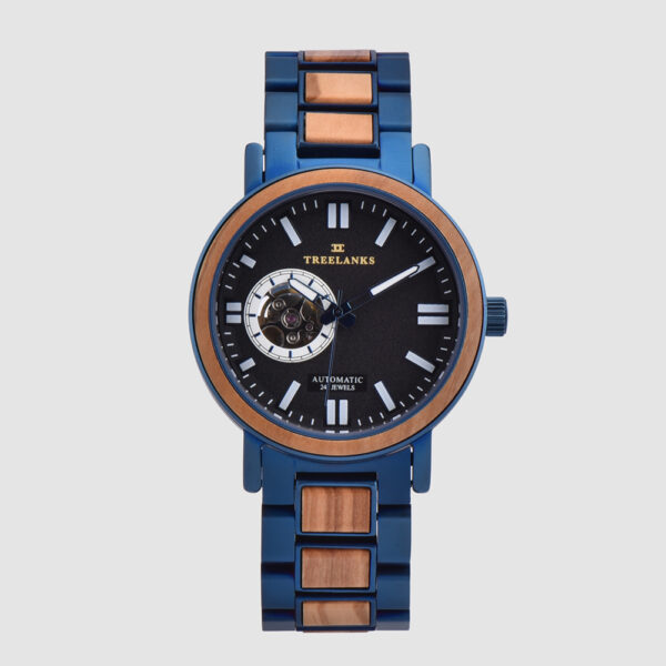 Vanoise Olive Wood Watch