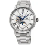 Orient Star Classic Moon Phase 41mm Silver Dial