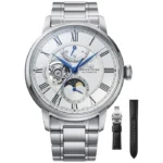 Orient Star Moon Phase M45 41mm White Dial