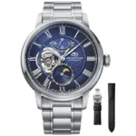 Orient Star Moon Phase M45 41mm Silver Dial