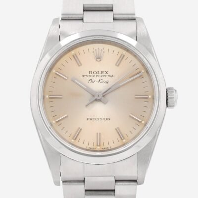 Rolex Air King 34 mm Steel – Gold Dial (1991)