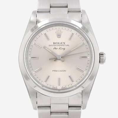 Rolex Air King 34 mm Steel – Silver Dial (1997)