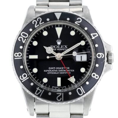 Rolex GMT-Master 40 mm Steel – Black Dial (1967)