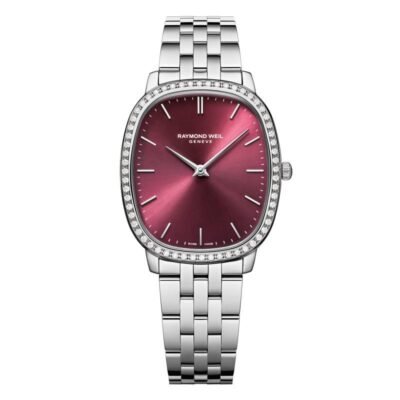Raymond Weil Toccata Heritage 31 x 36mm Burgundy Dial 5280-STS-45001